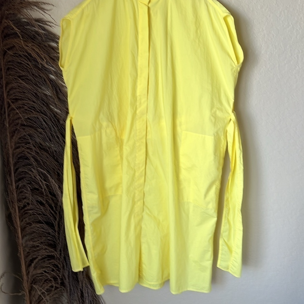 Sofie d’hoore yellow belted shirt dress - Picture 6 of 13